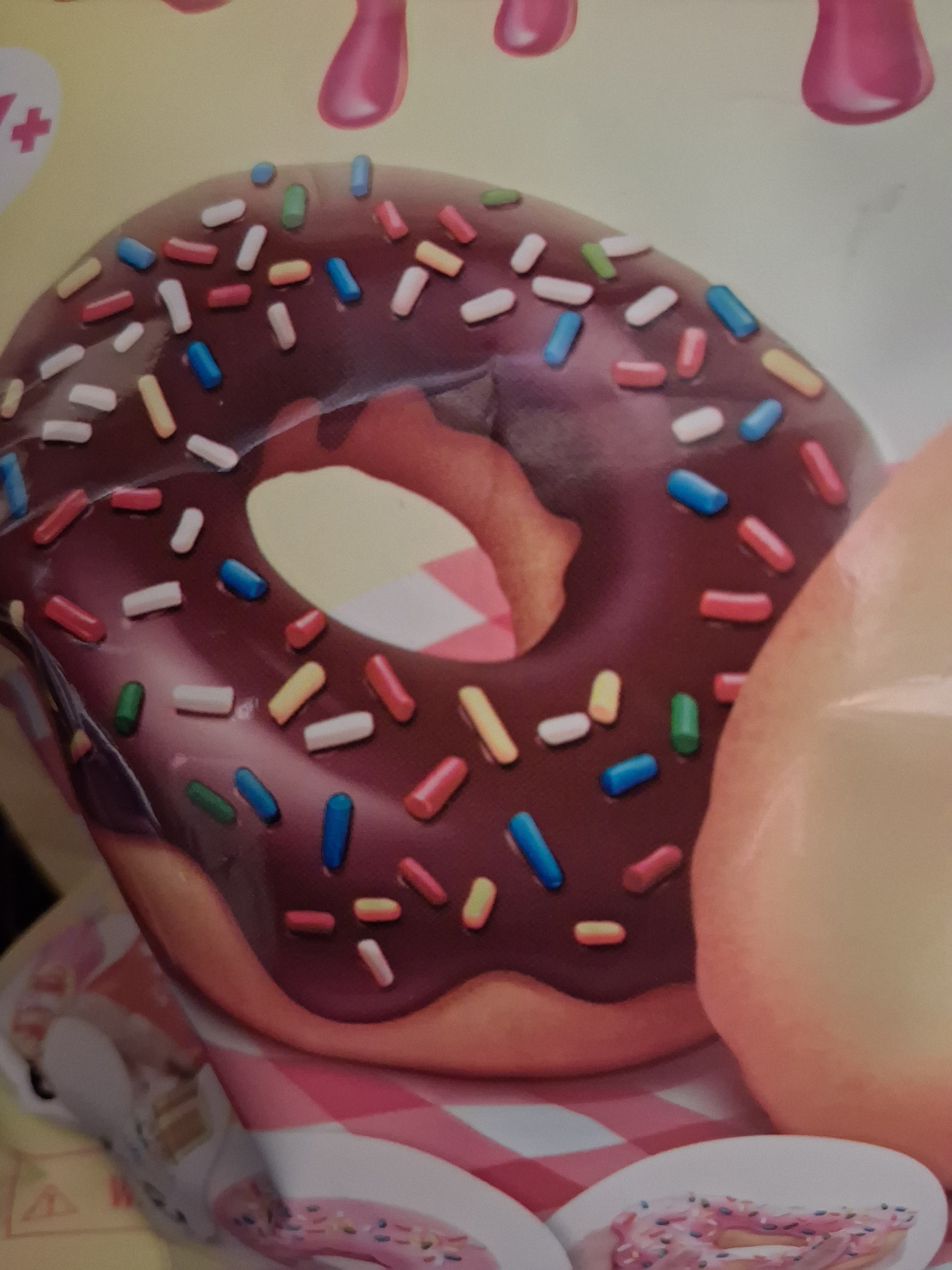 Pink Or brown slime donuts